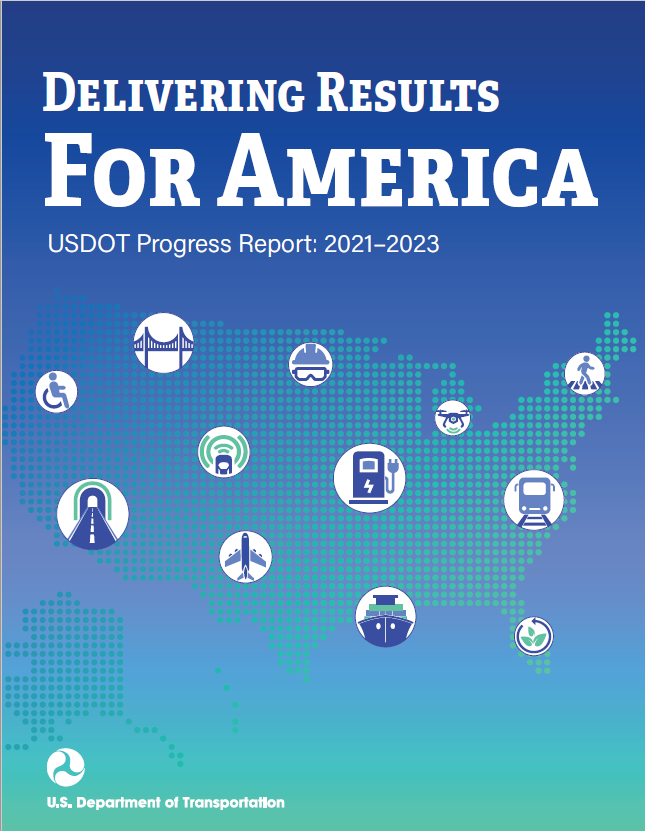 FY 2022 26 U S DOT Strategic Plan And Progress Report US Department Progress Report Cover 0 